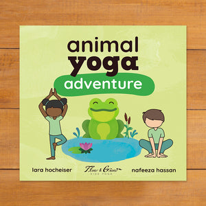 yoga animal avdenture book