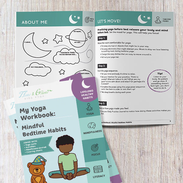 My Yoga Workbook: Mindful Bedtime Habits