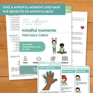 Mindful Moments Printable Cards