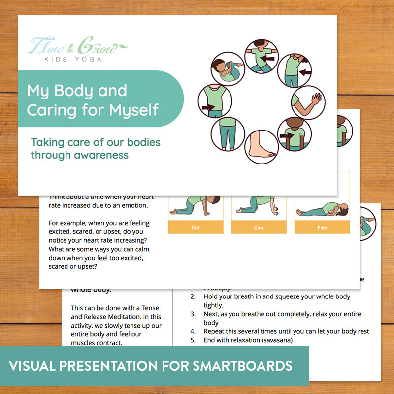 Kids Yoga Lesson Plan: My Body and Caring for Myself
