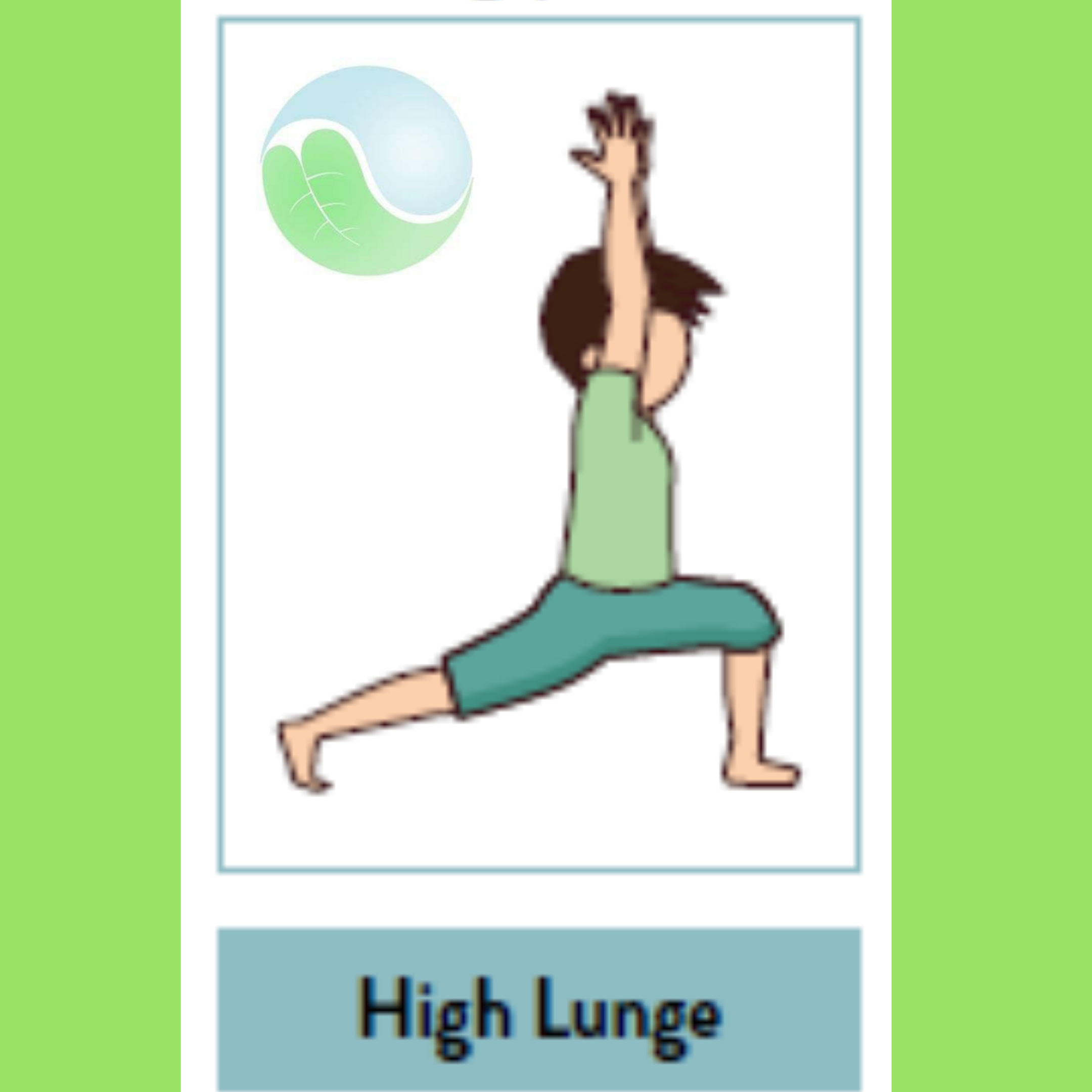 Infographics of yoga pose. Benefits and contraindications of High Lunge  Yoga Pose. Cartoon style illustration isolated on white background.::  tasmeemME.com