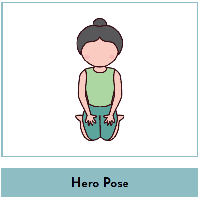 Hero's Pose -- Finding Strength in Calm and Grounding