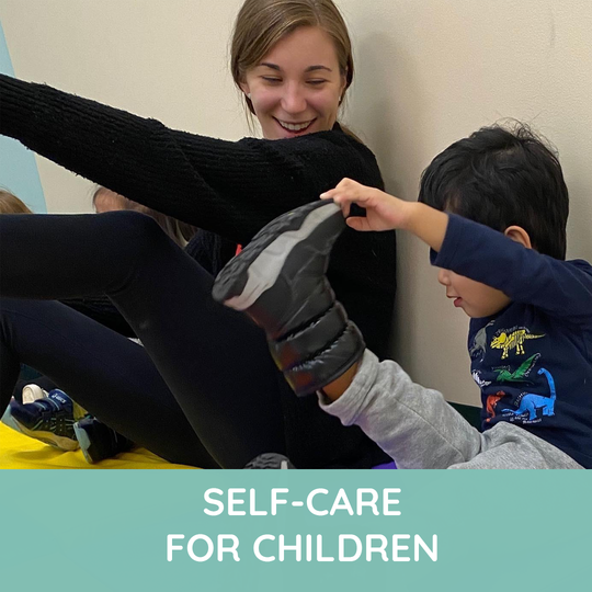 How do you teach self-care to children? -- the Flow and Grow Kids Yoga model
