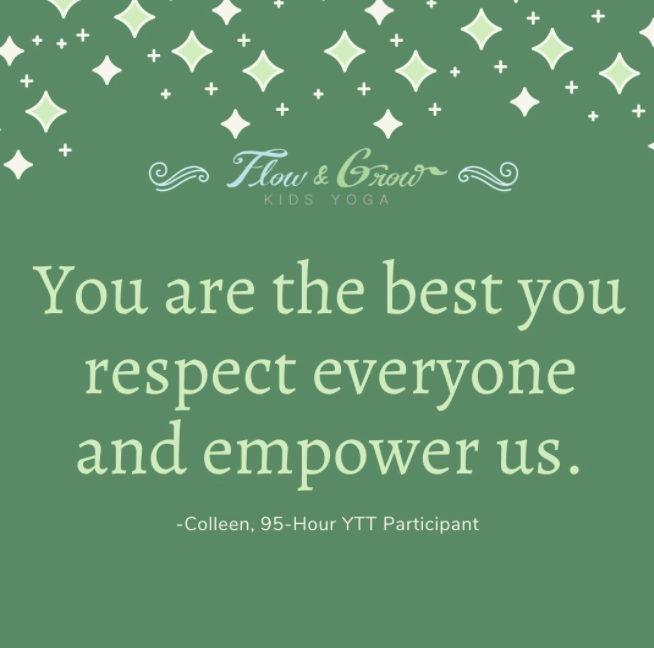 You are the best, you respect and empower us.