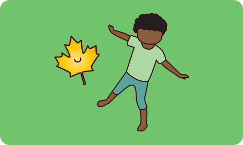 Yoga Poses for Kids: Falling Leaf Yoga Pose