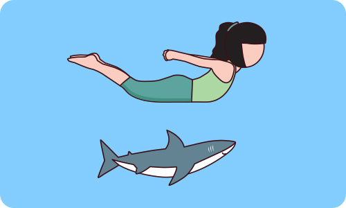 Yoga Poses for Kids: Shark