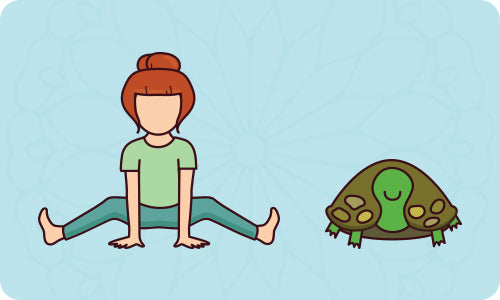 Yoga Poses for Kids: Turtle Pose