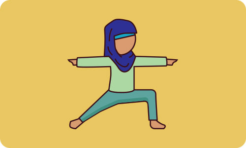 Yoga Poses for Kids: Warrior II