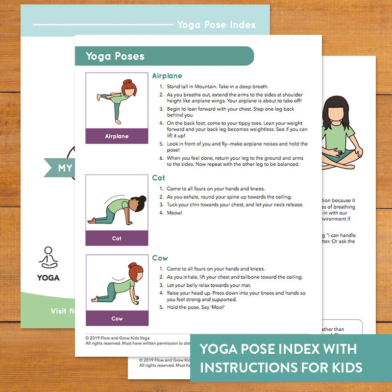 Balance Yoga Poses for Kids - Your Therapy Source