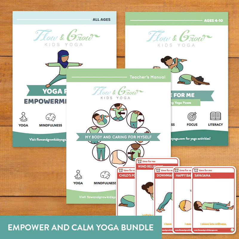 Empower and Calm Teacher Bundle Yoga Lesson Plans for Educators