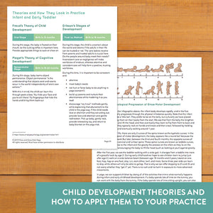 Child development theories and human development. baby yoga manual