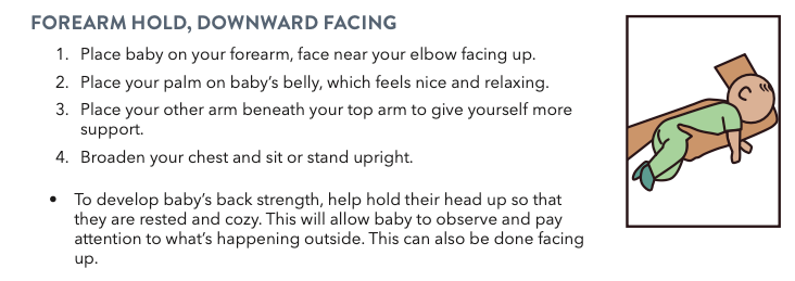 Infant yoga and caregiver self-care manual