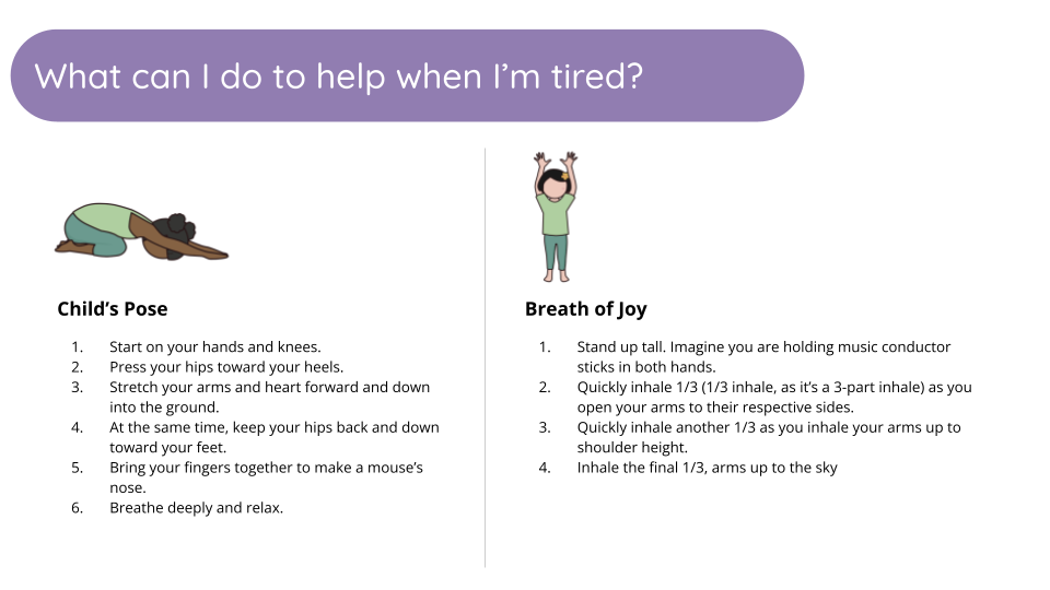 Yoga and Mindfulness for Self Regulation Slide Show