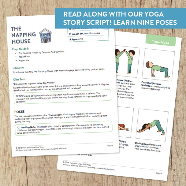 Kids Yoga Poses, Lesson Plans and Activities, Yoga in the Classroom
