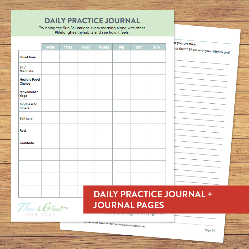 Yoga Tracker: Yoga Practice Journal | Track Your Yoga routine