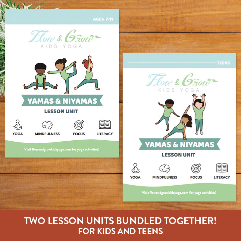 Power of Yamas and Niyamas with Our Yoga Lesson Bundle for Children